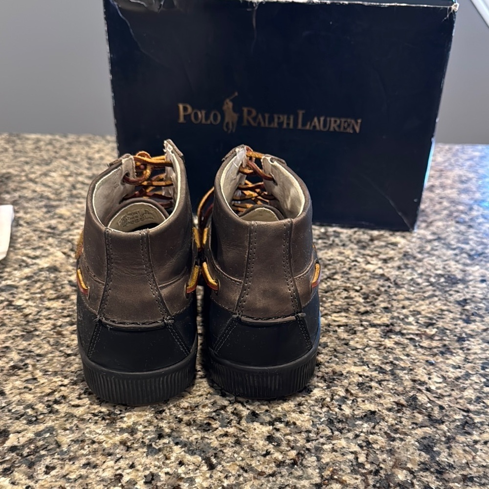 Ralph Lauren Men's Black and Brown Shoes size 8 - Picture 2 of 7